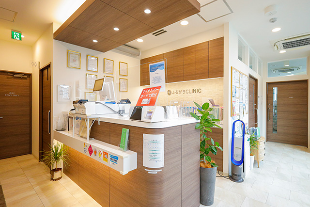 受付の様子